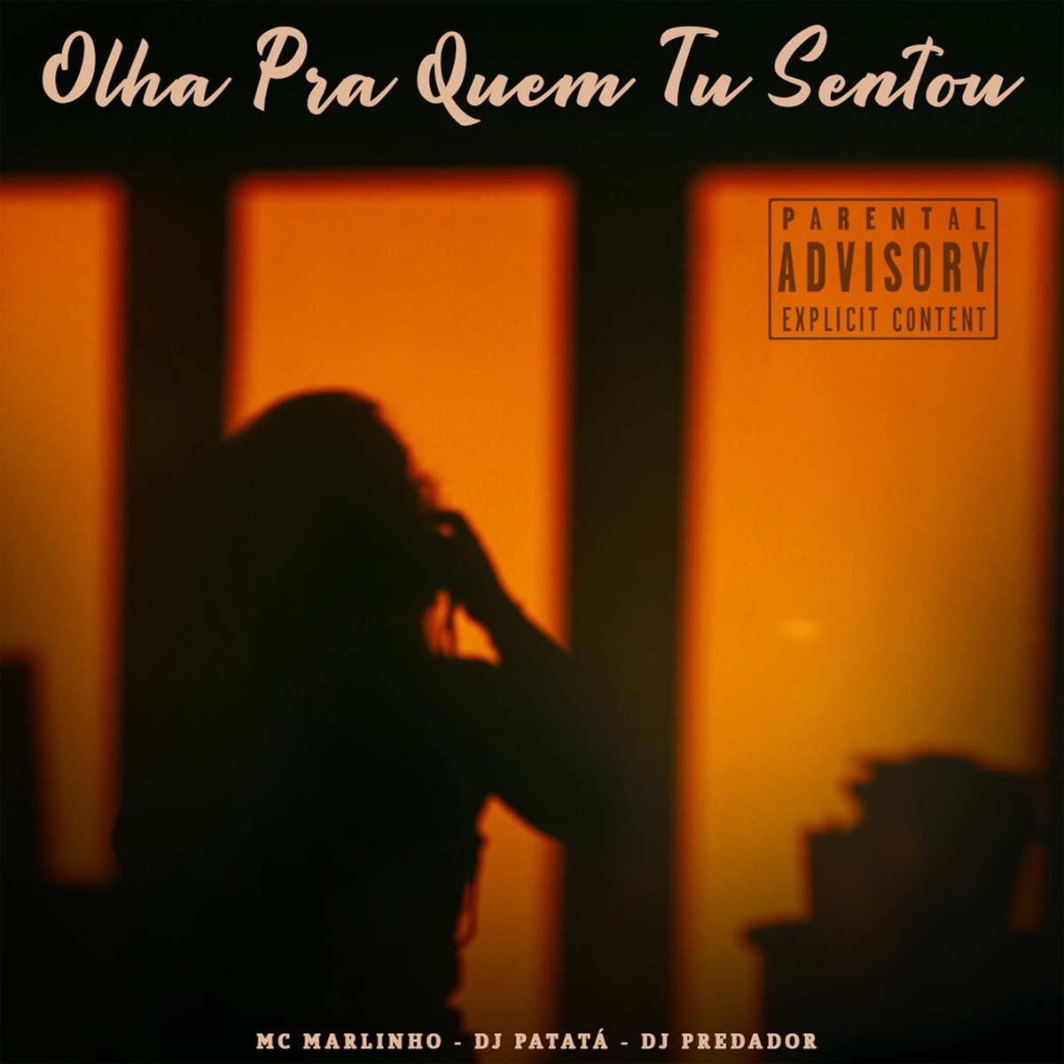 Olha pra Quem Tu Sentou - Single by Mc Marlinho, DJ Patatá & DJ Predador album cover
