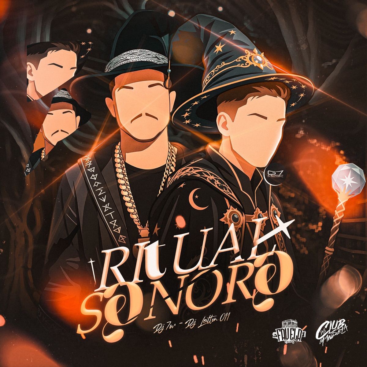 Ritual Sonoro by DJ 7W & DJ LEILTON 011 album cover