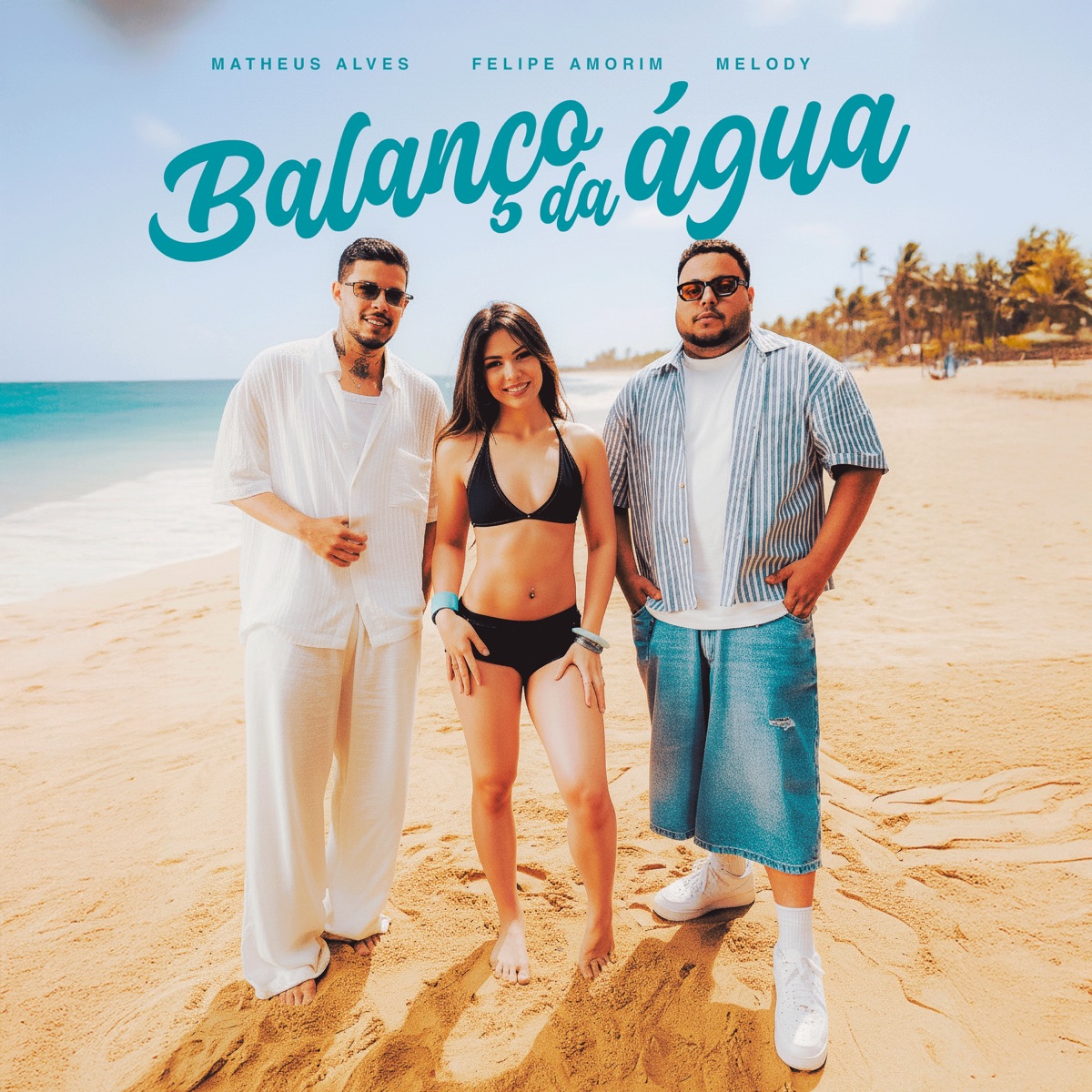 BALANÇO DA ÁGUA - Single by Matheus Alves, Felipe Amorim & Melody album cover
