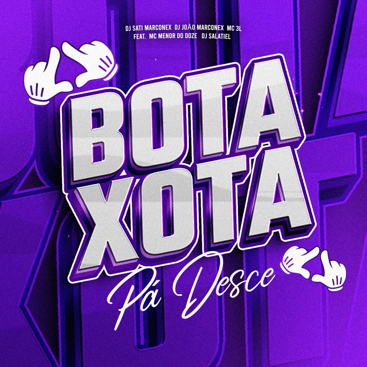 Bota Xota Pá Desce (feat. MC MENOR DO DOZE & DJ Salatiel) - Single by Dj Sati Marconex, DJ João Marconex & MC Luiggi album cover