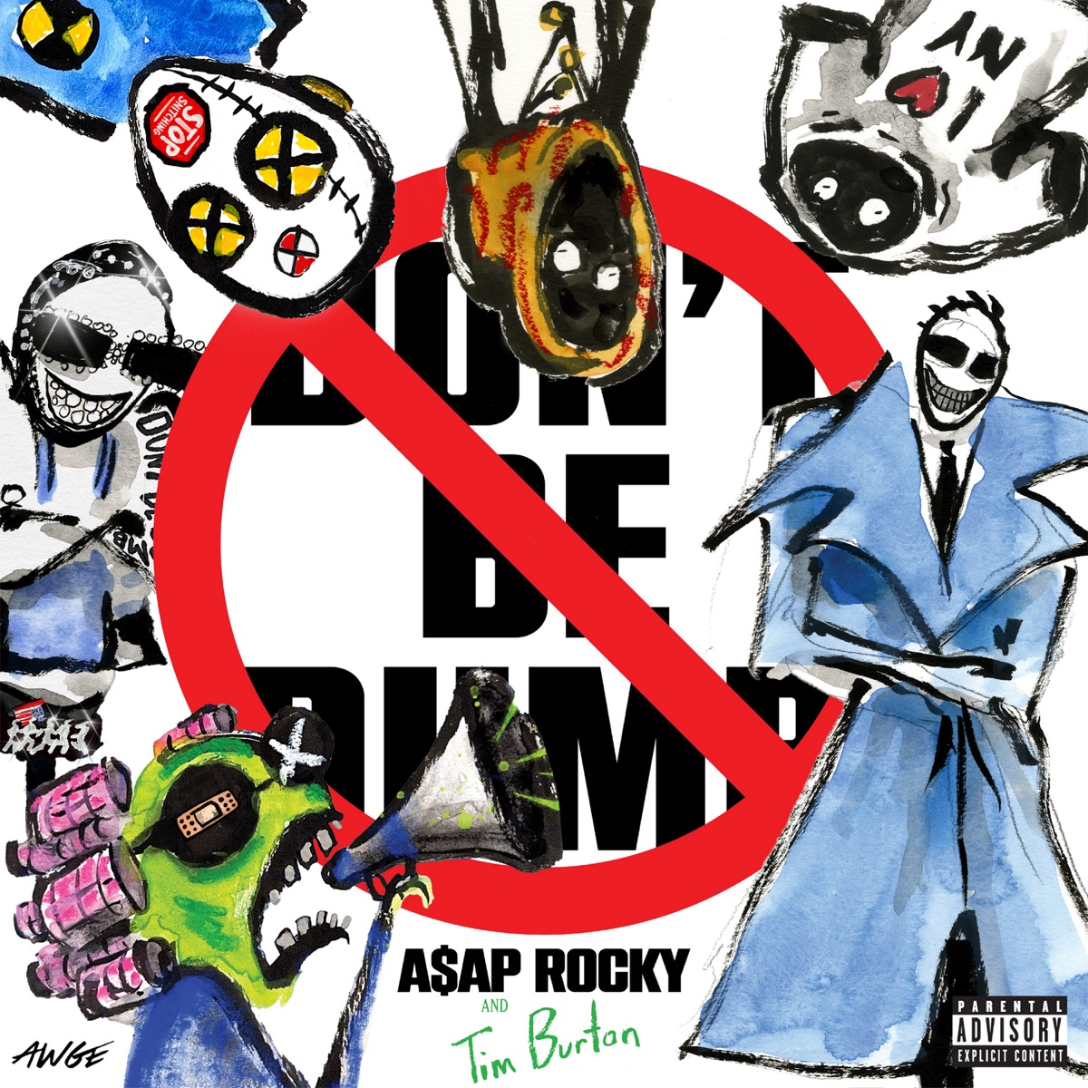 STAY HERE 4 LIFE (feat. Brent Faiyaz) - Single by A$AP Rocky album cover artwork