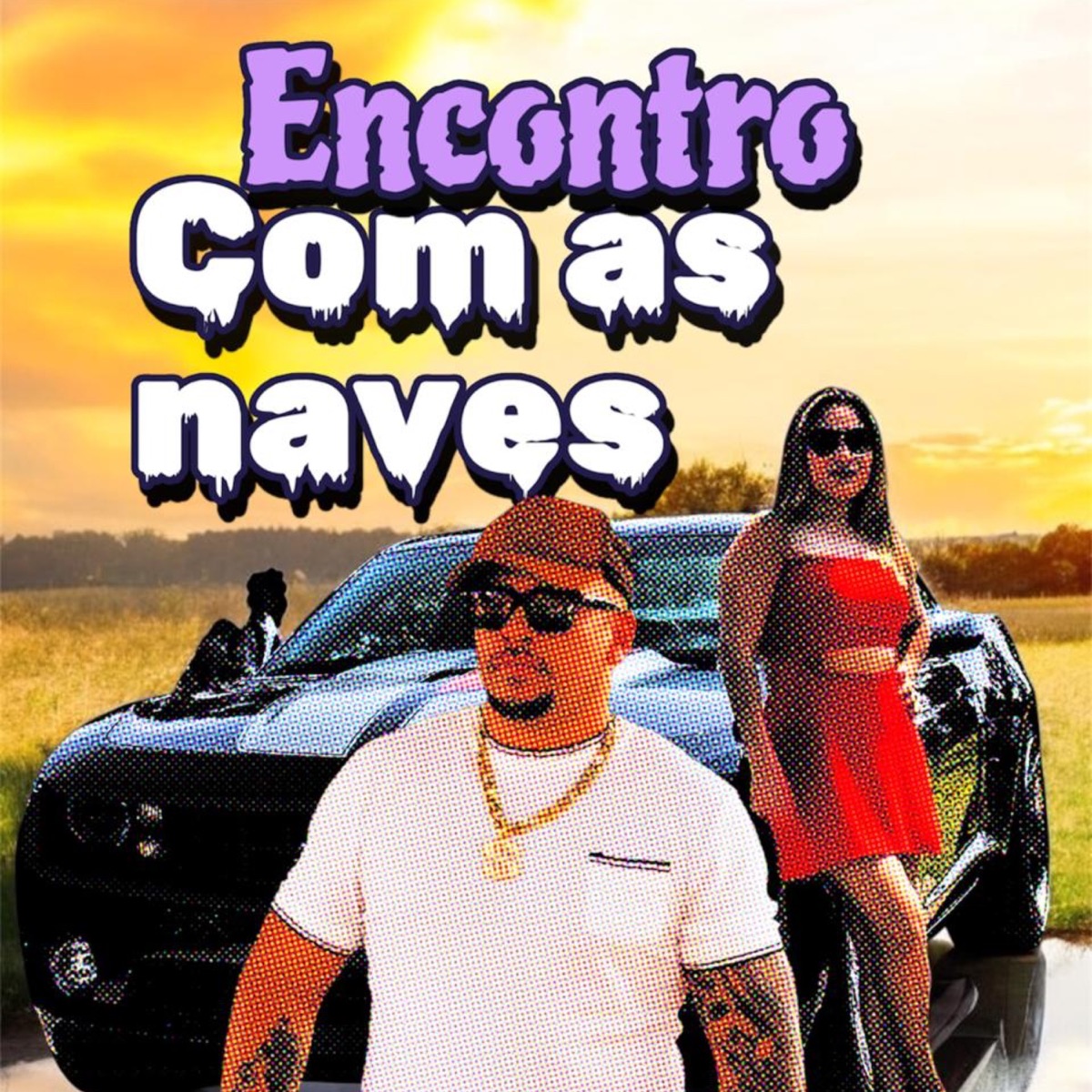 Encontro Com as Naves - Single by Fábio Santos album cover