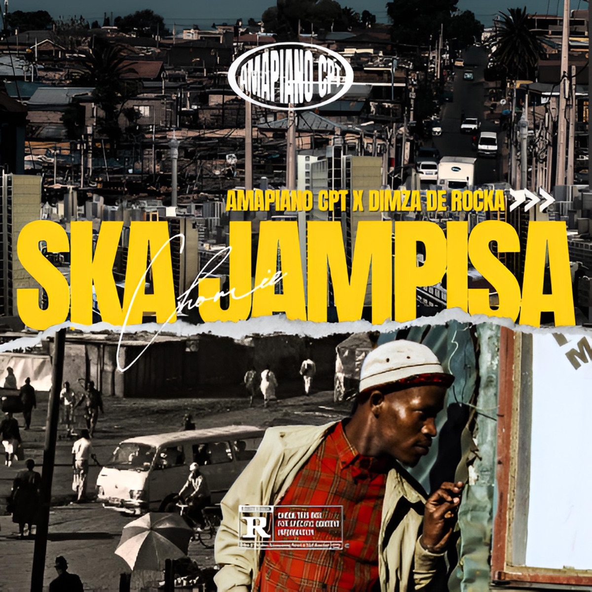 SKA JAMPISA (feat. DIMZA DE ROCKA) - Single by Amapiano CPT album cover
