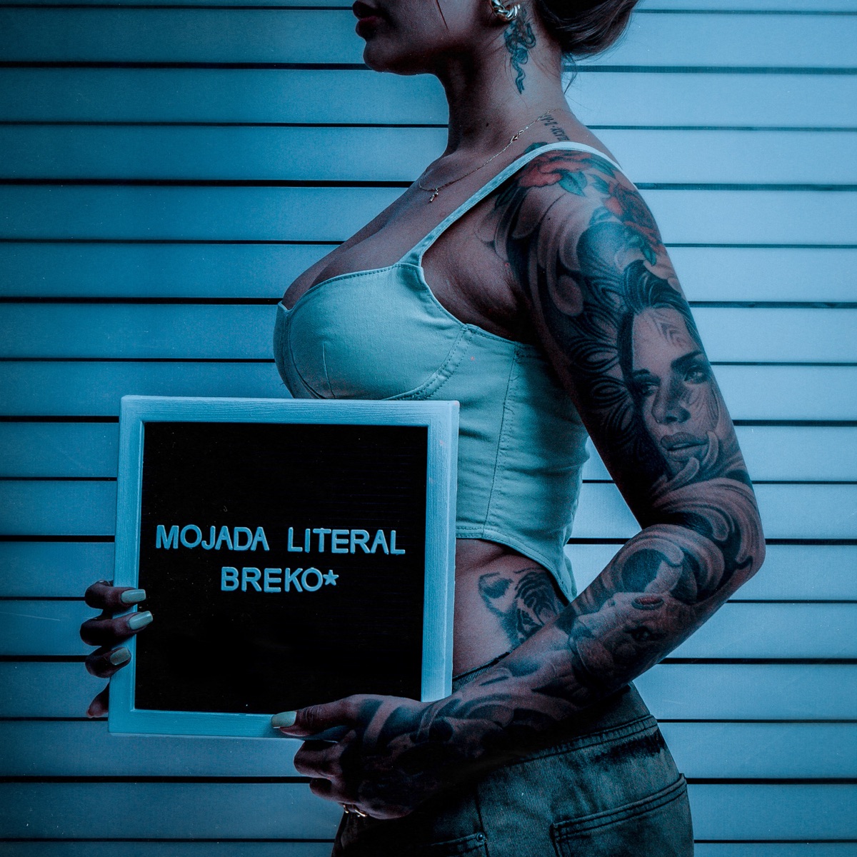 Mojada Literal - Single by Breko album cover
