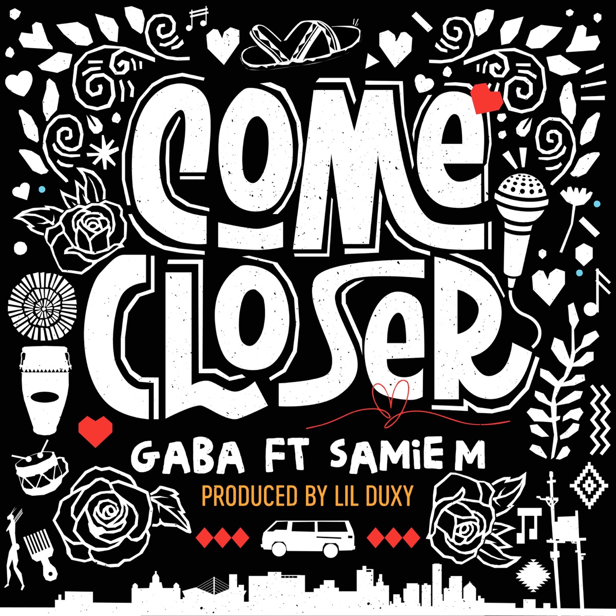 Come Closer (feat. Samie M) - Single by Gaba album cover