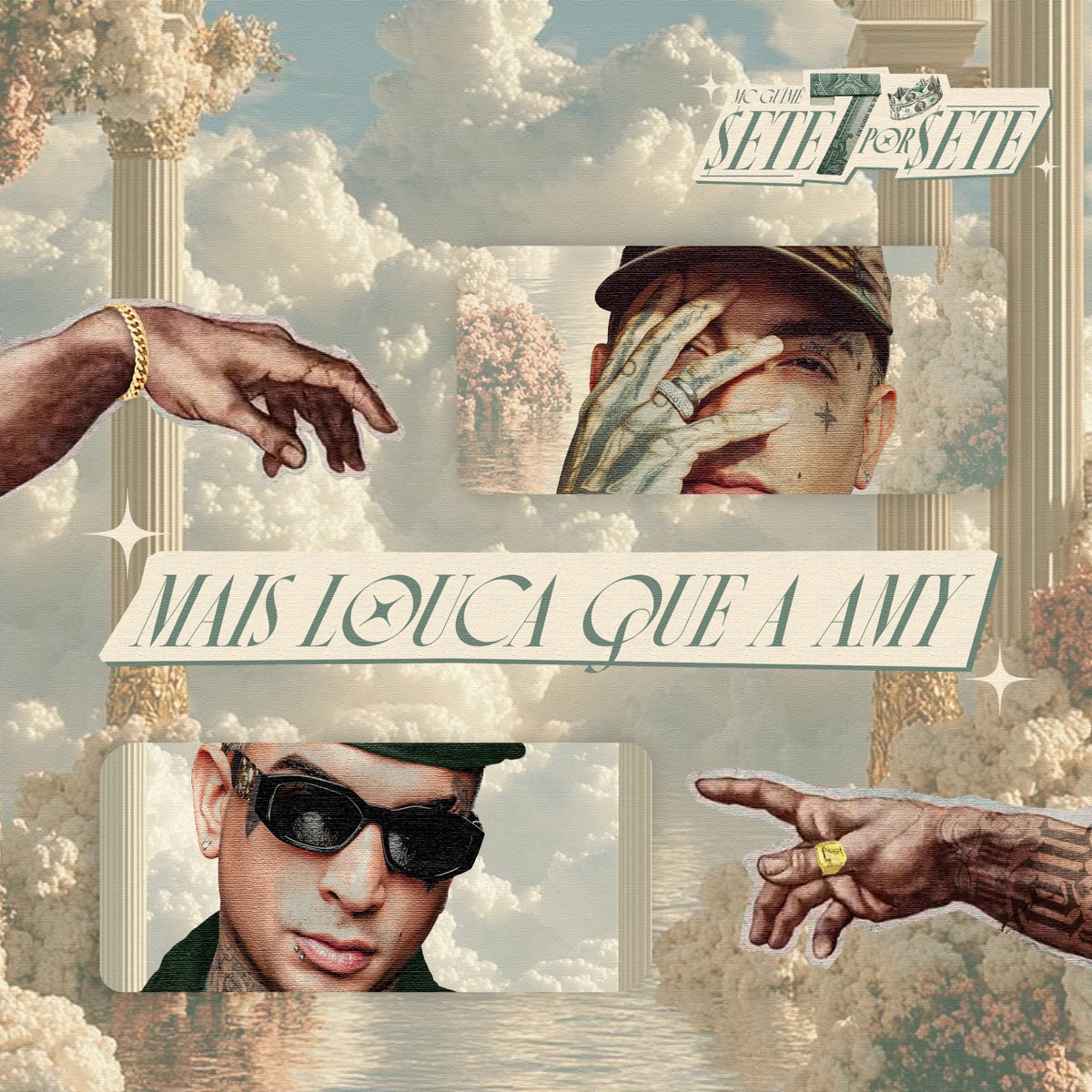 Mais Louca Que a Amy (7 Por 7) - Single by MC Guime, OGBeatzz & GvsnoBeat album cover