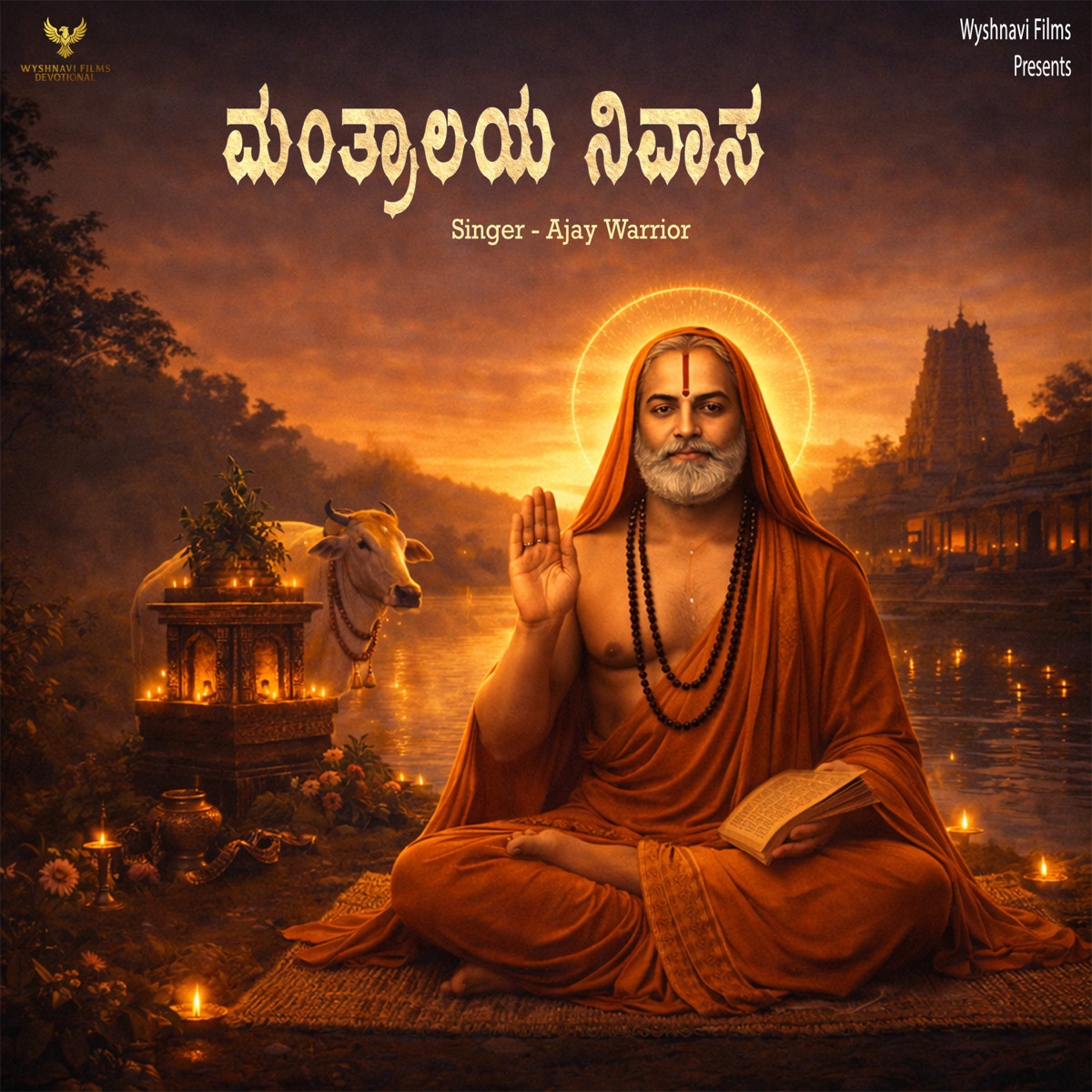 Mantralaya Nivasa - Single by P. Neethu Ninaad & Ajay Warrior album cover
