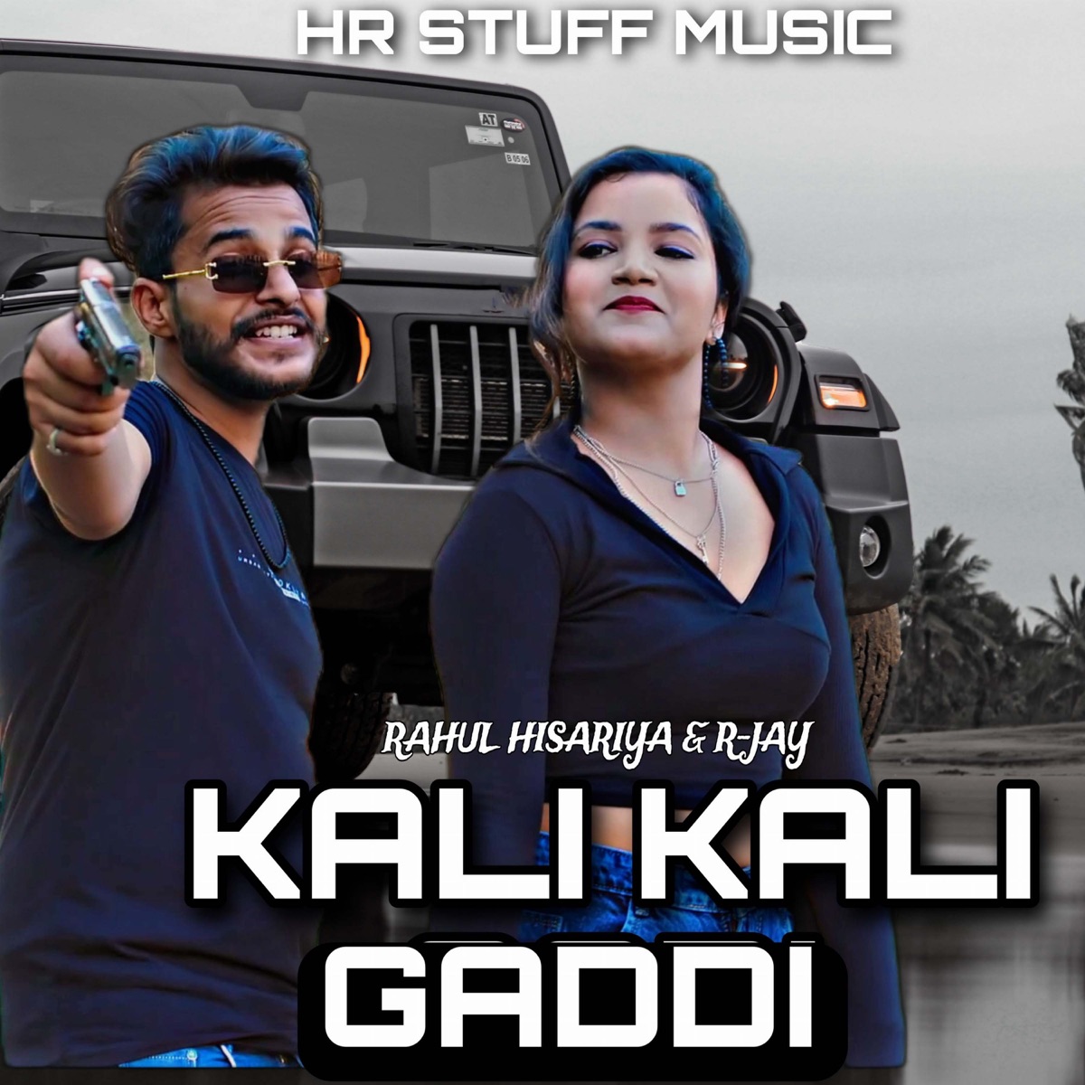 Kali Kali Gaddi - Single by Rahul Hisariya & RJay album cover