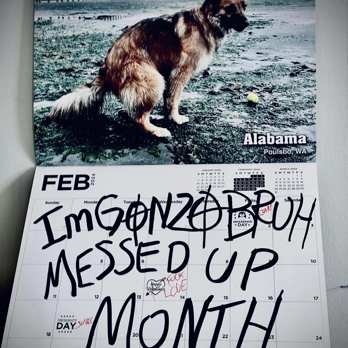 Messed Up Month - Single by ImGonzoBruh album cover