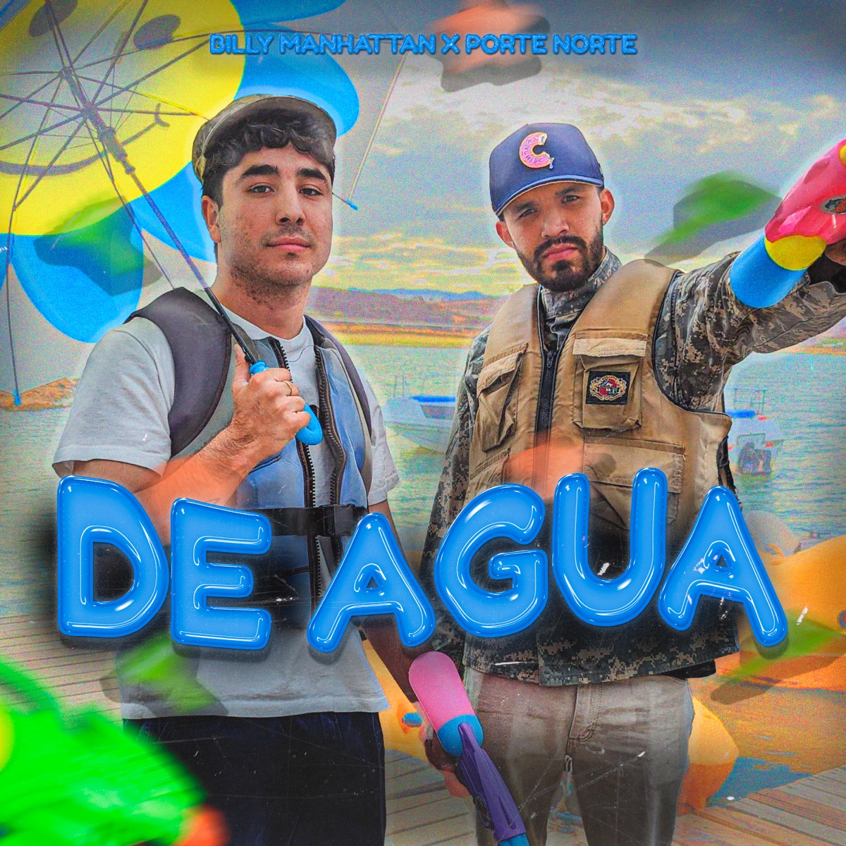 De Agua - Single by Billy Manhattan & Porte Norte album cover