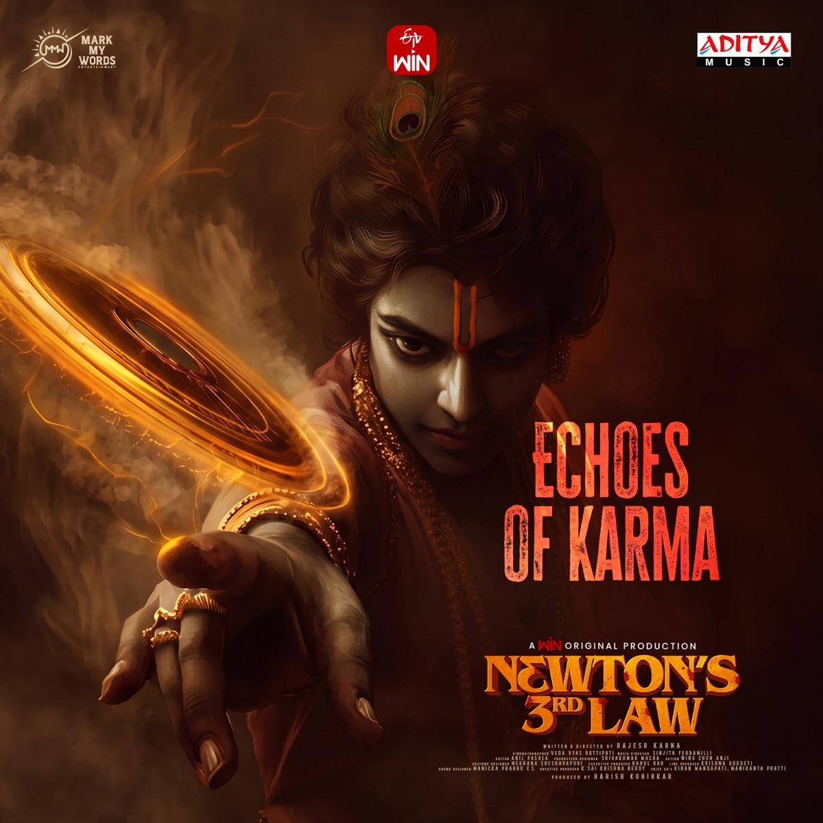 Echoes of Karma (From "Newton's 3rd Law") - Single by Sinjith Yerramilli, Sindhuja Tanuku, Aditya Guntupalli & Siddharth Tanuku album cover