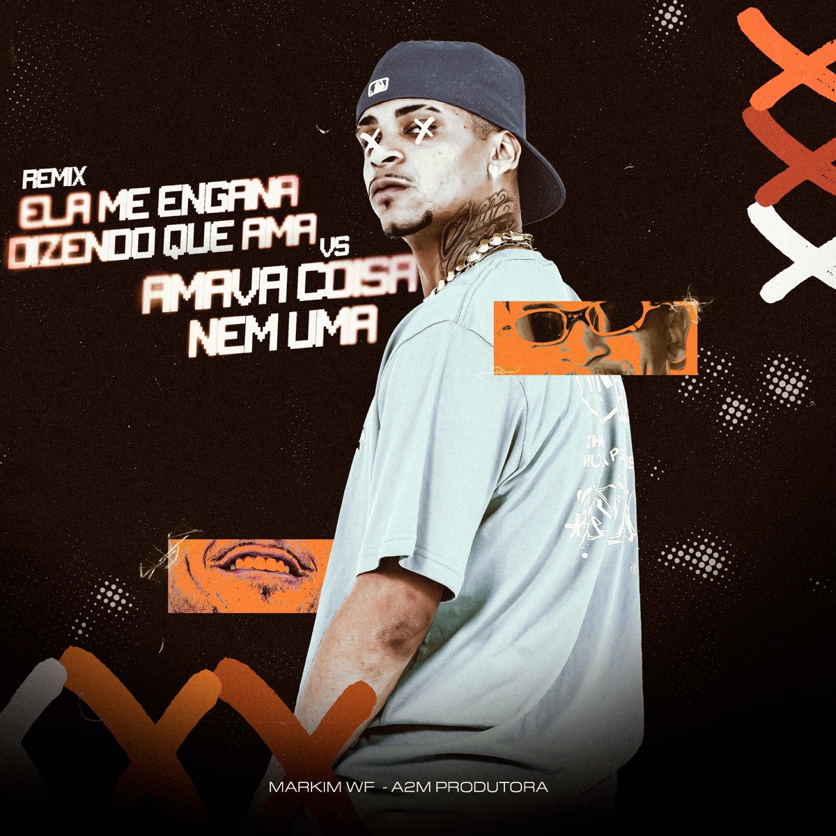 Ela Me Engana Dizendo Que Ama Vs Amava Coisa Nenhuma (Remix) - Single by Markim WF album cover