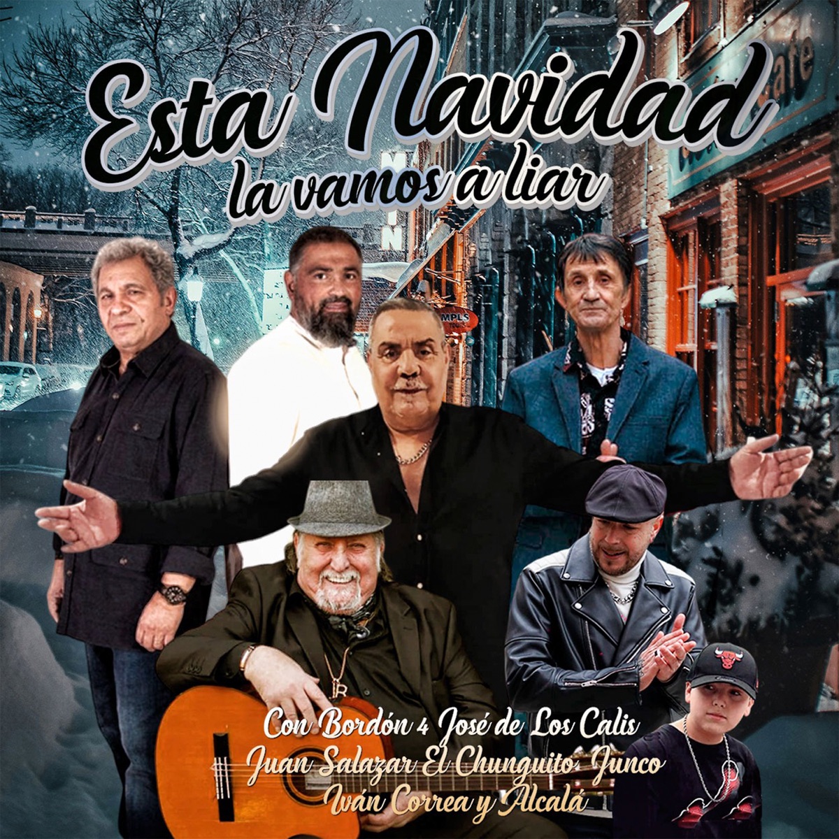 Esta Navidad la Vamos a Liar (feat. ALCALÁ, Juan Salazar El Chunguito & Iván Correa) - Single by Junco, Bordon-4 & Los Calis album cover