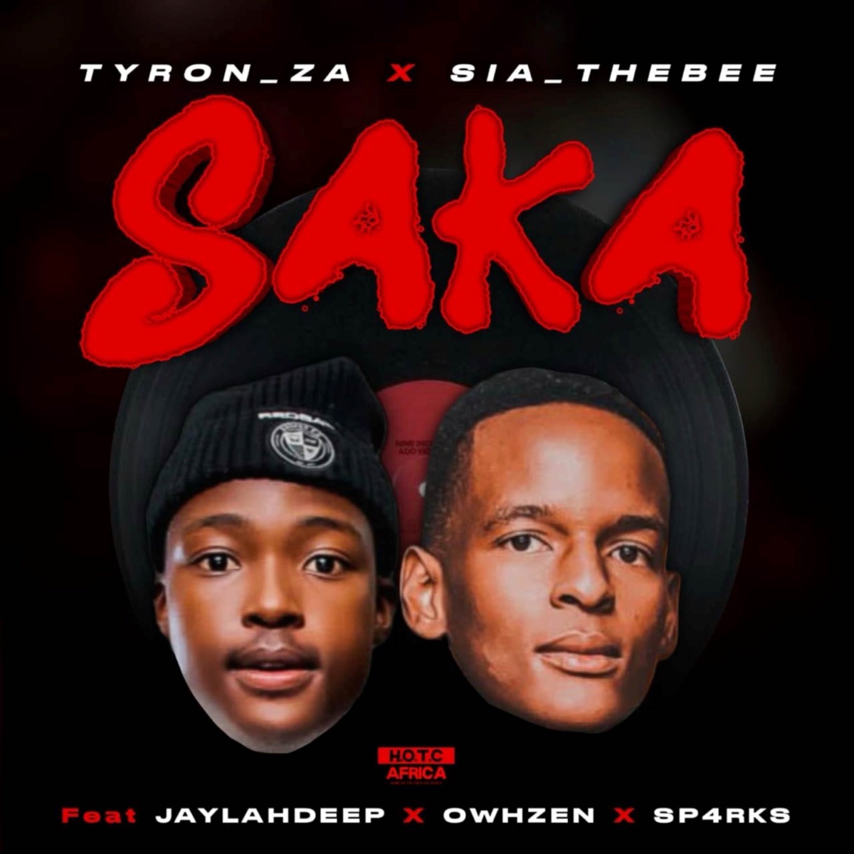 Saka (feat. Owhzen, Sp4rks & Jaylahdeep) - Single by Tyron_za & Sia_TheBee album cover