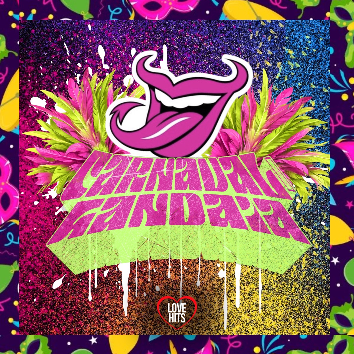 Carnaval Gandaia (feat. PK BLACK & Breno Mc) - Single by Mc Gato Preto, MC Jotan & Mc Titto album cover