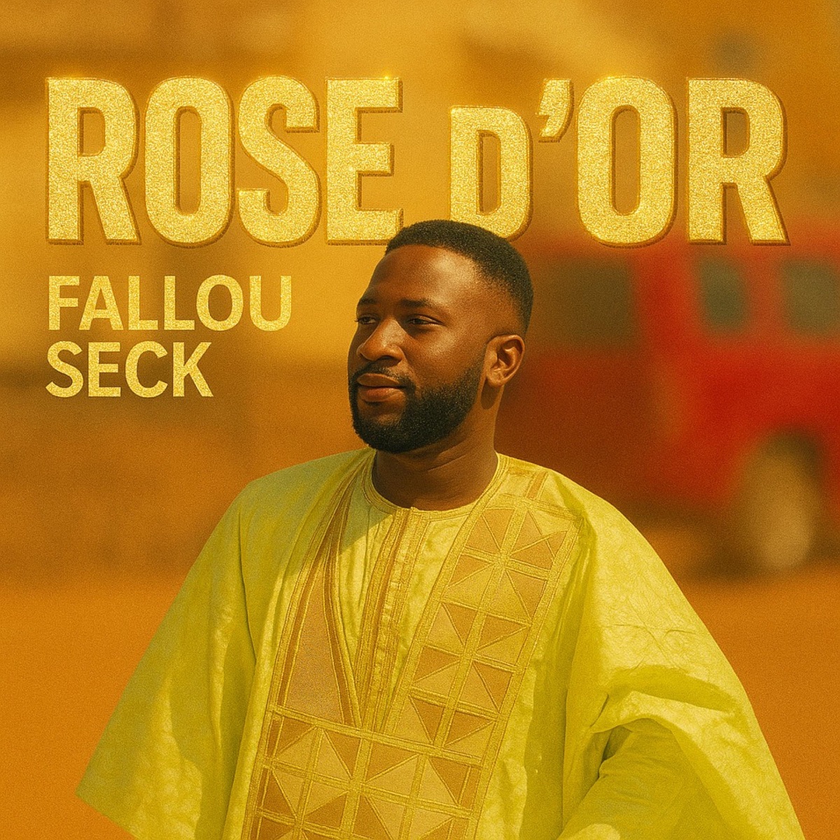Fallou Seck ROSE D'OR (feat. Fallou Seck) [Version Mbalax] - Single by Mixblack Panther album cover