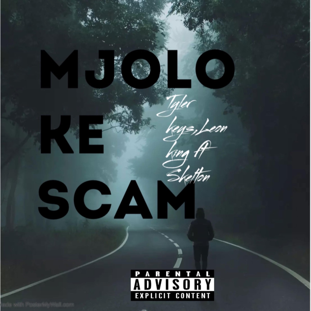 Mjolo ke scam (feat. Leon king & Skero) - Single by Cute doll album cover