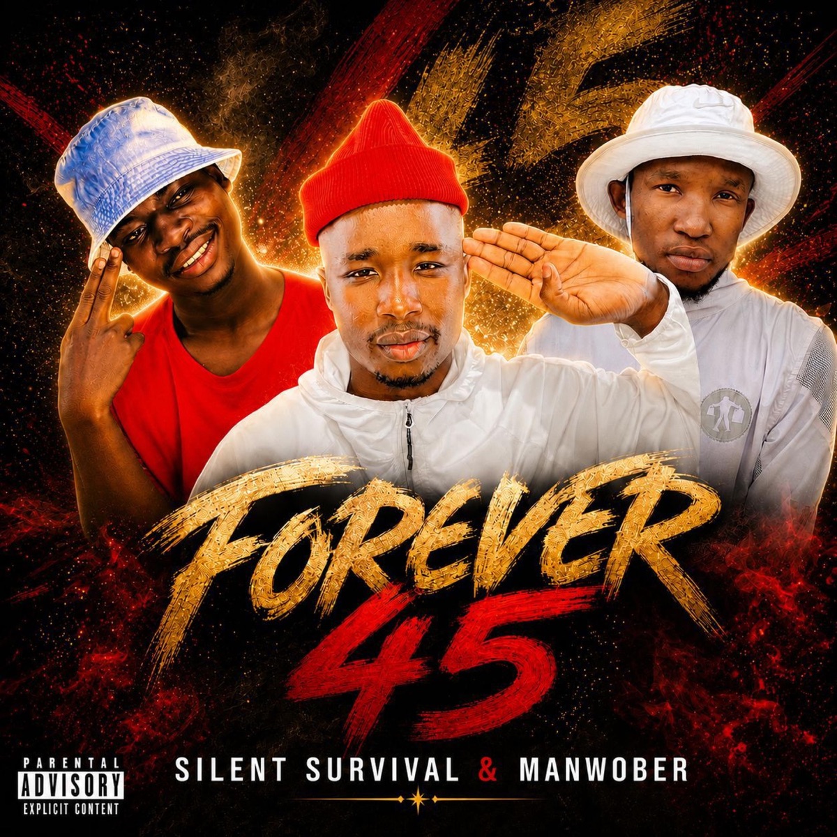Forever 45 (feat. Master C & ManWober) - Single by Material Sbk Mpsero album cover
