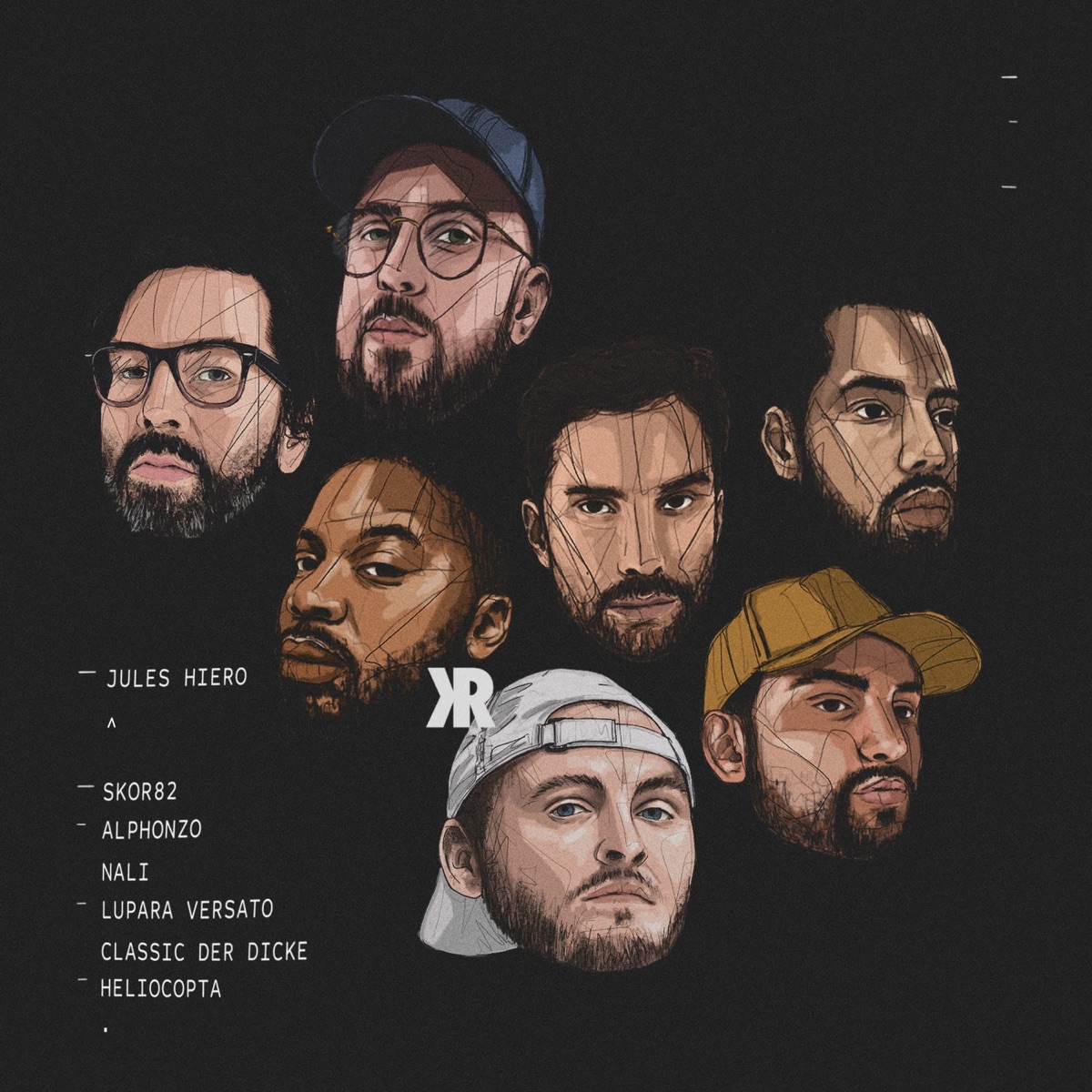 Wolken Aus Gold (feat. Skor82, Alphonzo, NALI, Lupara Versato, Classic Der Dicke, Heliocopta & Jules Hiero) - Single by Krekpek album cover