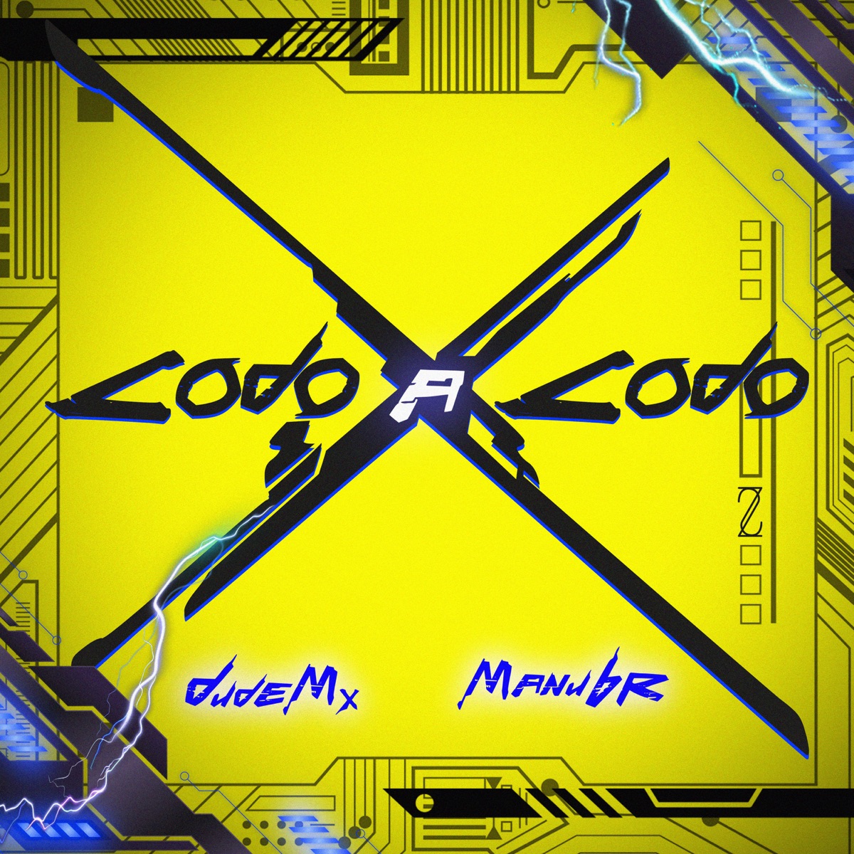 Codo a Codo (feat. Manu Br) - Single by Dude Mx album cover