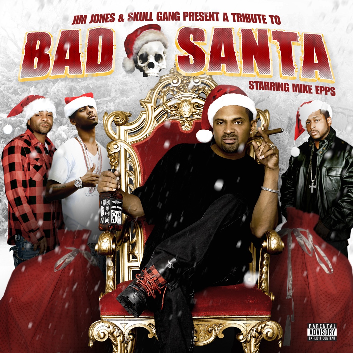 Jim Jones & Skull Gang Present A Tribute to Bad Santa Starring Mike Epps by Jim Jones & Skull Gang album cover
