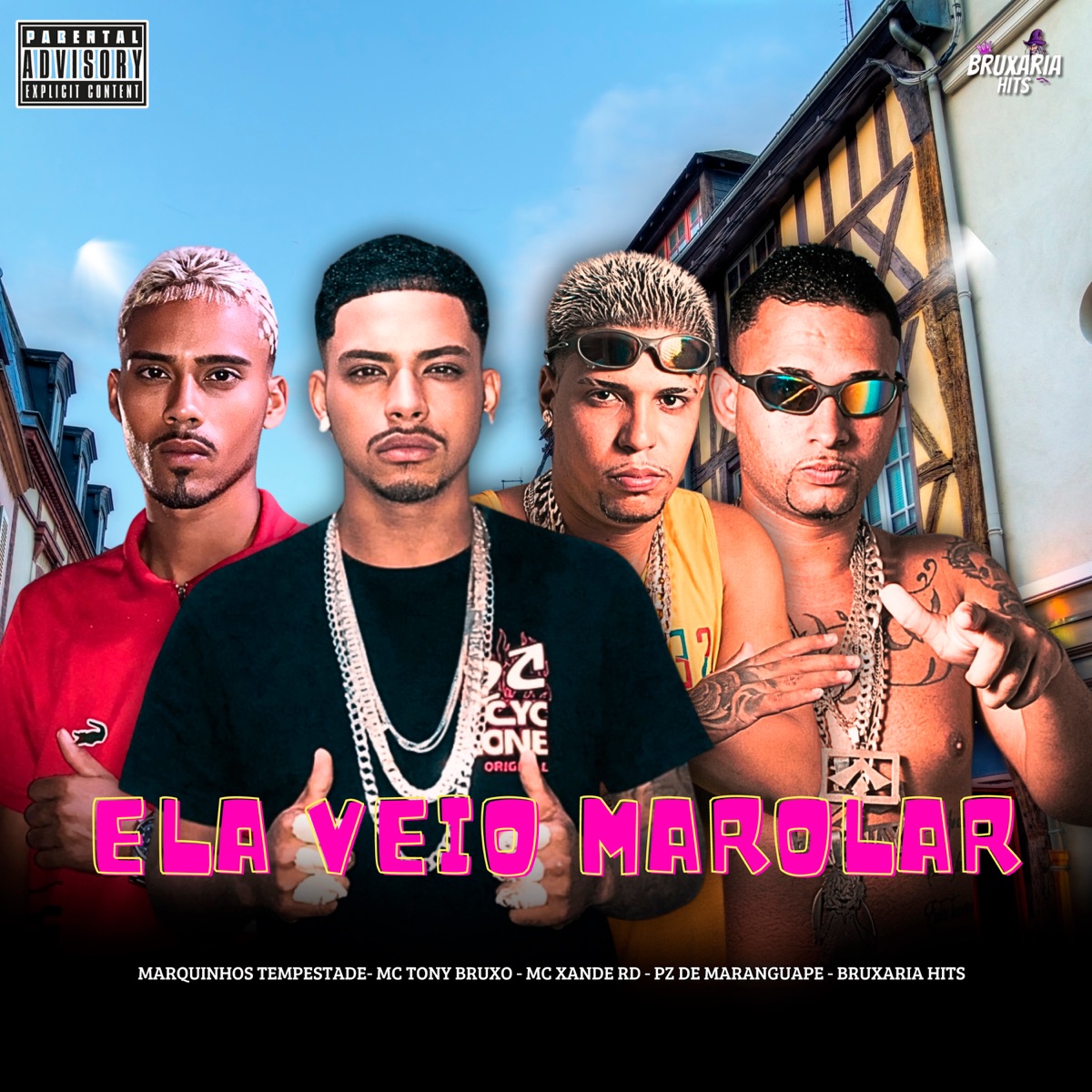 Ela Veio Marolar (feat. Mc Xande Rd) - Single by Mc Tony Bruxo, PZ de Maranguape & Marquinhos Tempestade album cover