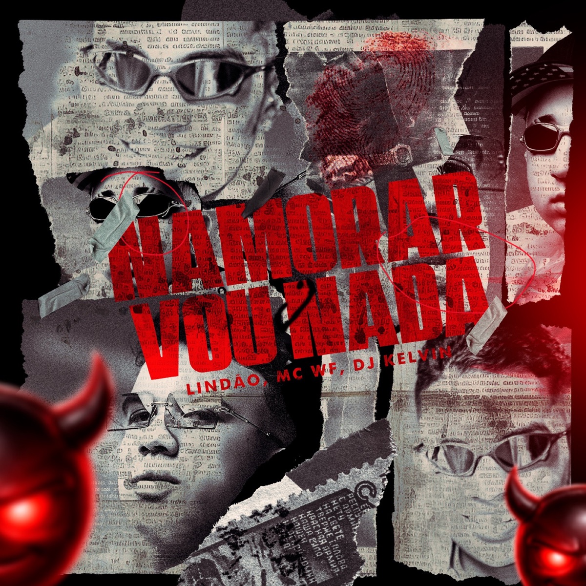 Namorar Vou Nada - Single by Lindão, Mc WF & Dj Kelvin album cover
