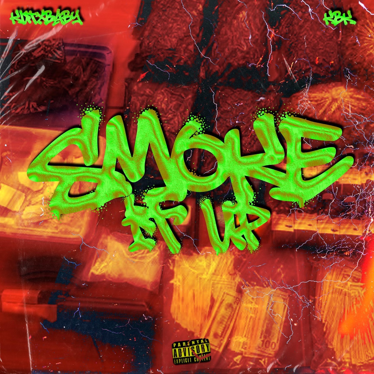 SMOKE IT UP (feat. Kutxbaby) - Single by KBK album cover