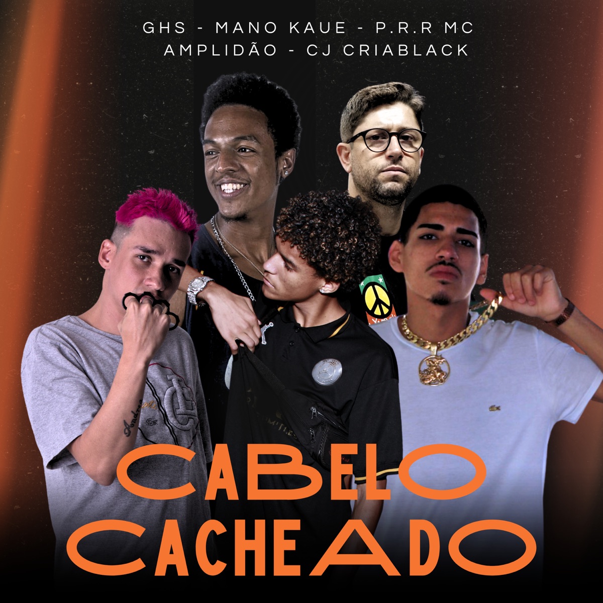 Cabelo Cacheado - Single by GHS, Mano Kaue, P.R.R Mc, AMPLIDÃO & CJ CriaBlack album cover