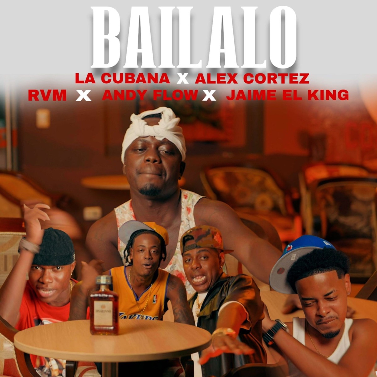 Bailalo (feat. Alex Cortez, Andy Flow & Pty Audio) - Single by La cubana, Jaime El King & rvm makir album cover