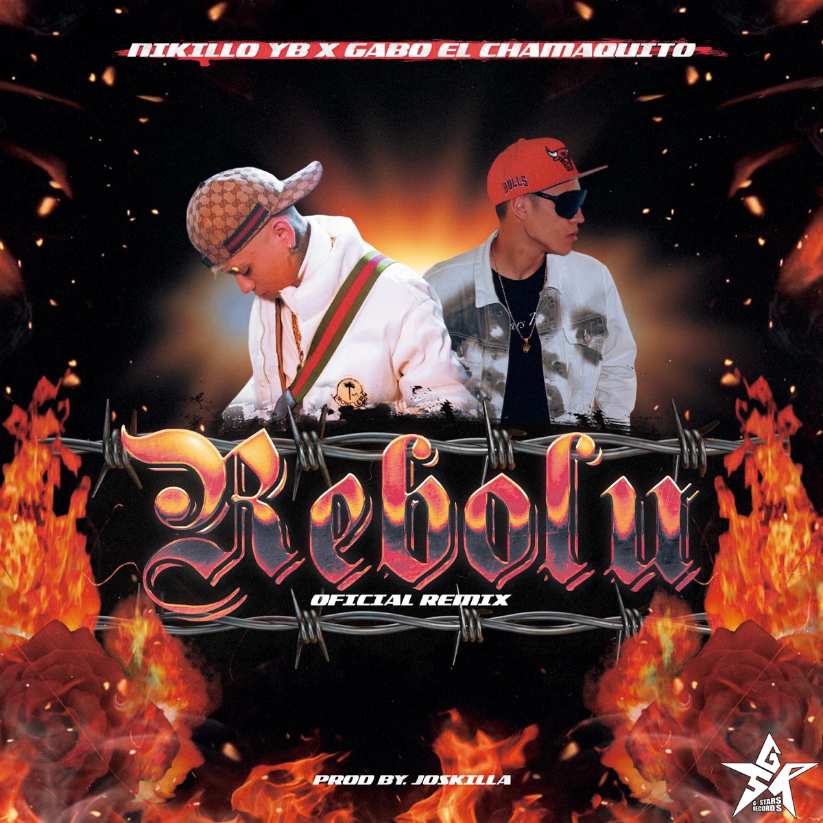 REBOLU (Remix) - Single by Nikillo Yb & Gabo El Chamaquito album cover