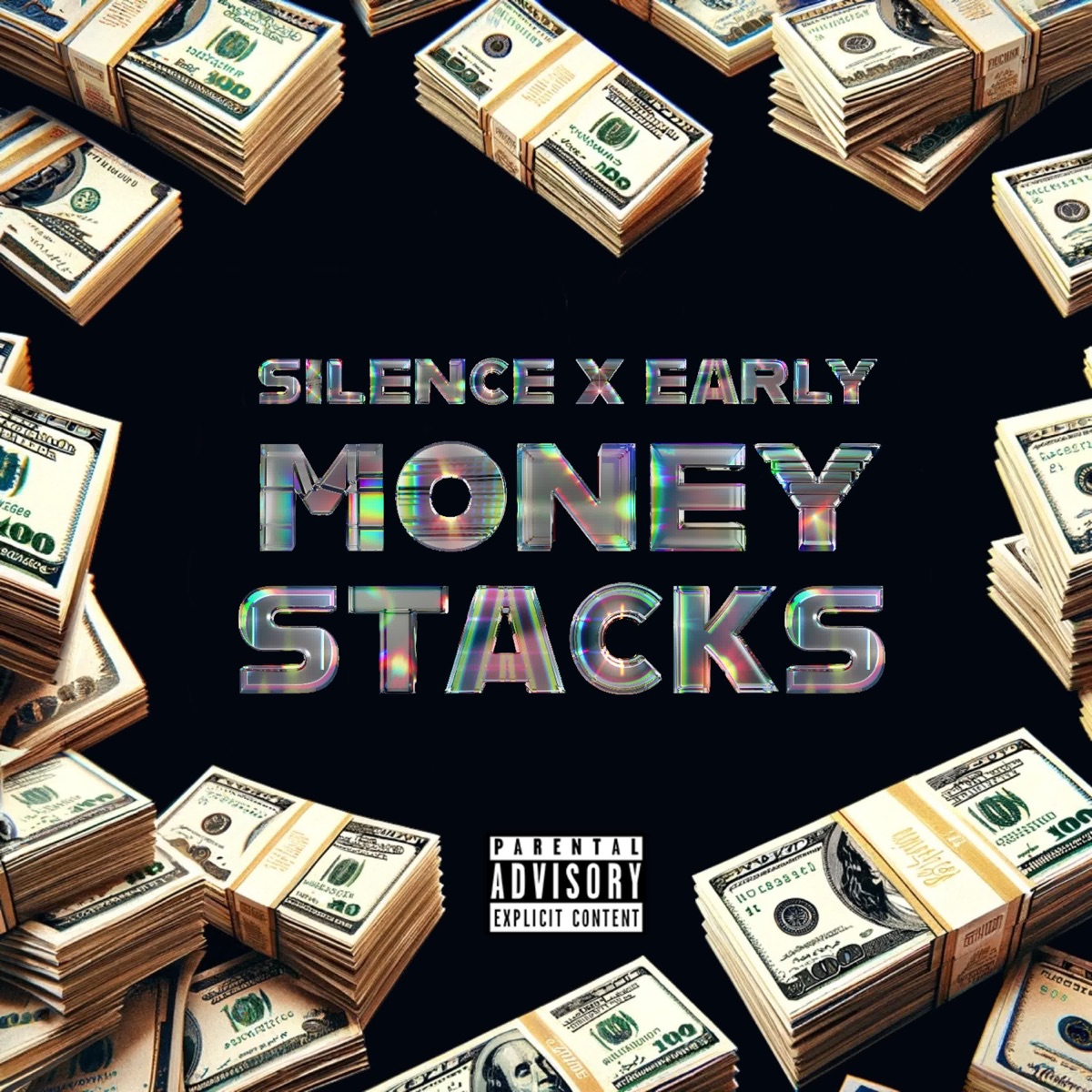 Money Stacks - Single by Silence & Early album cover