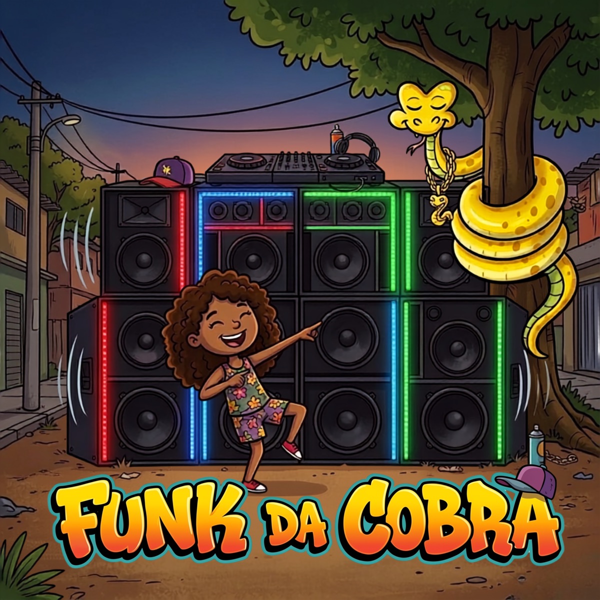 Funk da Cobra (A Cobra Não Tem Pé) - Single by DJ MK De Niterói & Trupe Trupé album cover