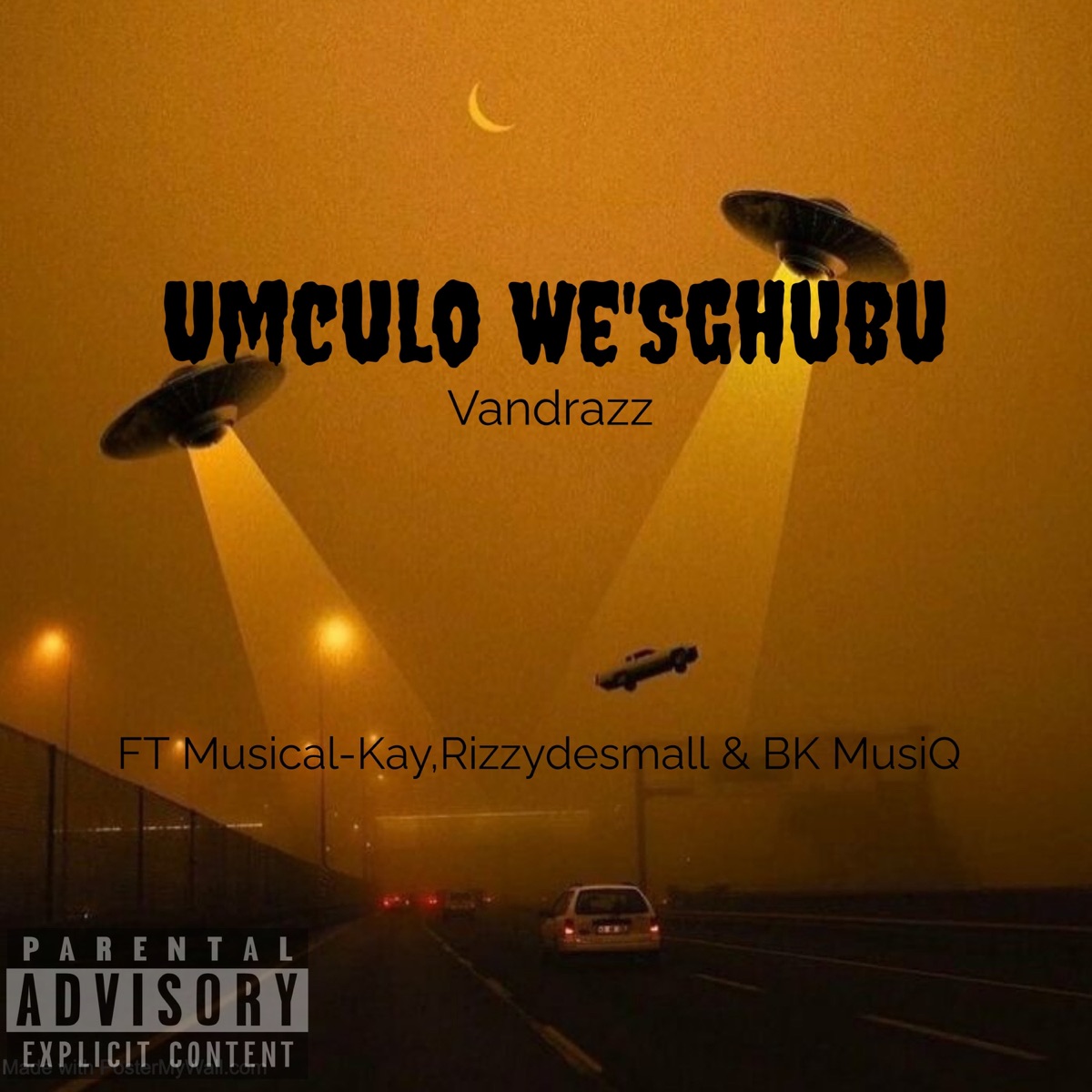 Umculo We’Sghubu (Extended Version) [feat. Musical-Kay, Rizzydesmall & B&K MUSIQ] - Single by Vandrazz album cover