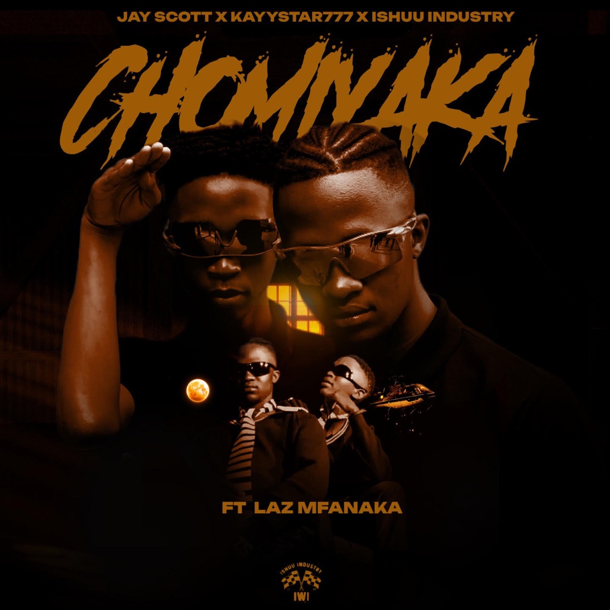 CHOMI YAKA (Radio Edit) [feat. Laz Mfanaka] - Single by Jayy Scott, KayyStar777 & Ishuu Industry album cover
