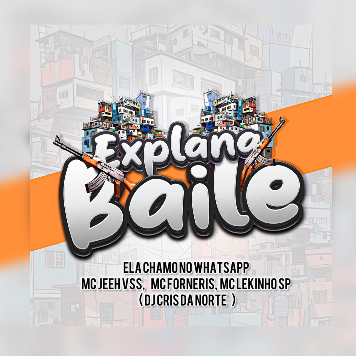 Ela Chamo no Whatsapp (feat. MC Lekinho SP) - Single by DJ Cris da Norte, Mc Forneris & Mc Jeeh vss album cover