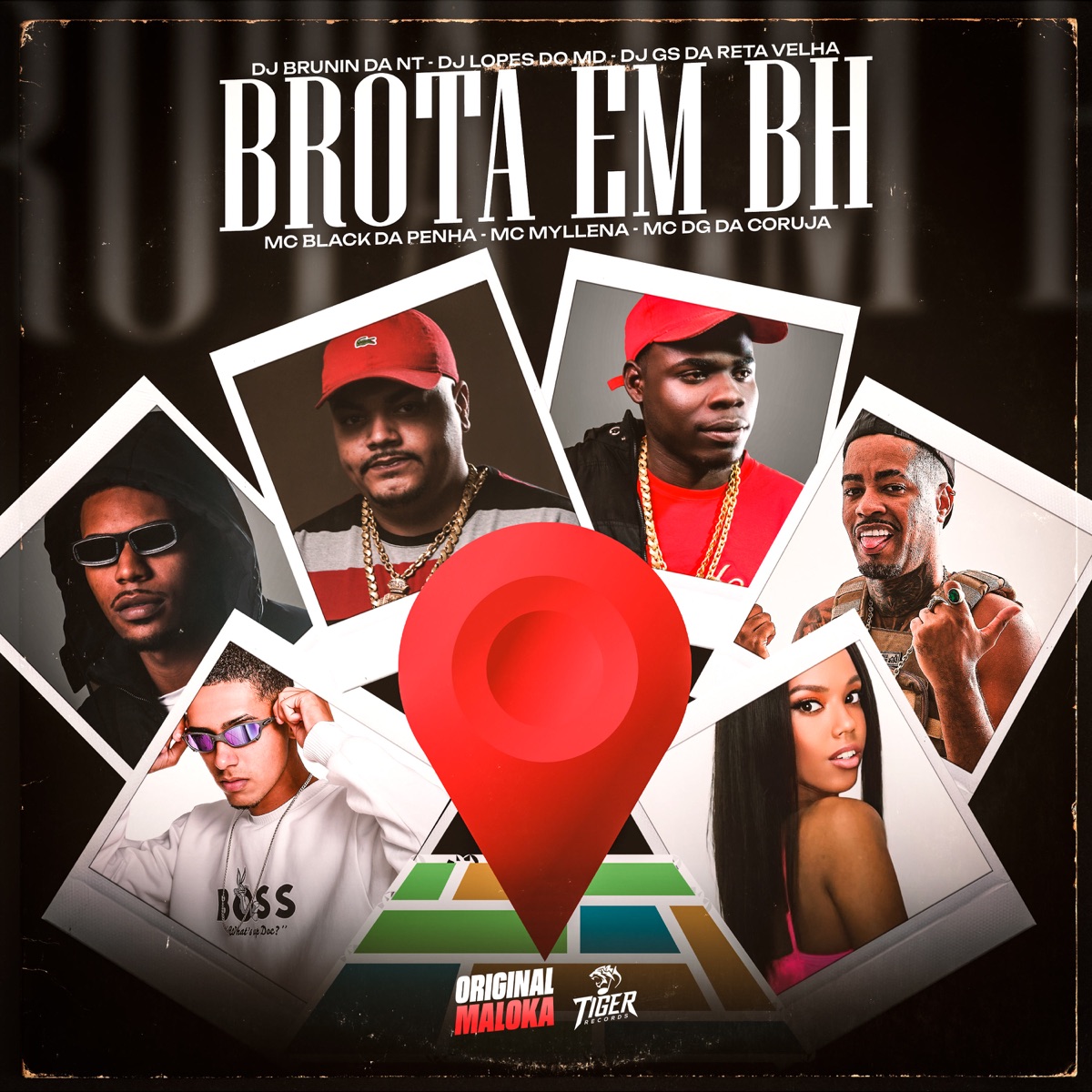 BROTA EM BH (feat. MC DG DA CORUJA & Mc Myllena) - Single by DJ BRUNIN DA NT, MC BLACK DA PENHA, Dj Gs da Reta velha & Dj Lopes do Md album cover