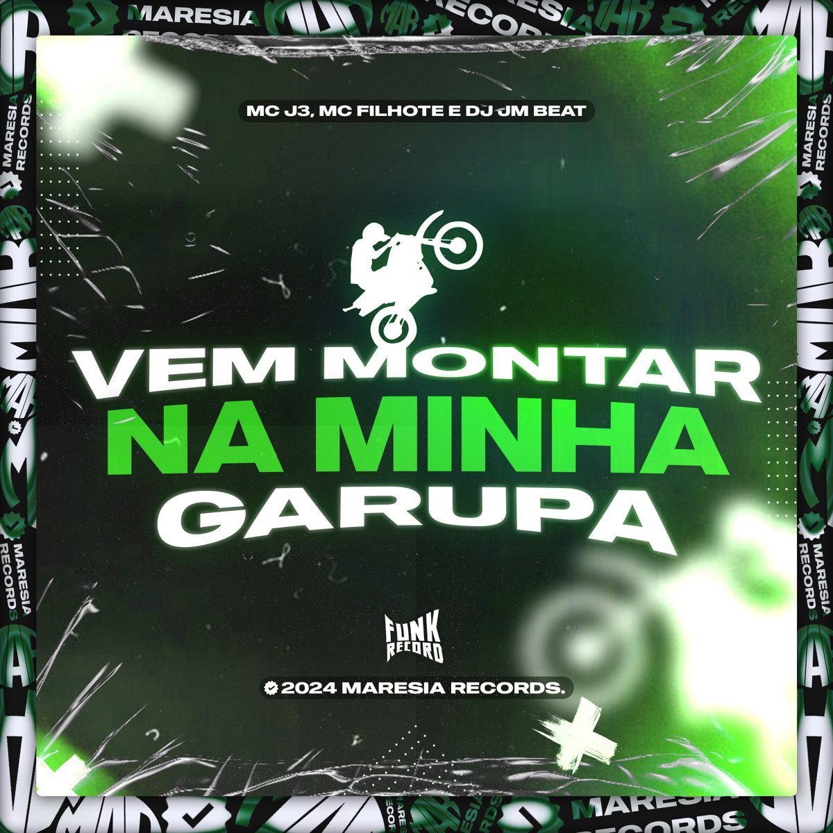 Vem Montar na Minha Garupa - Single by DJ JM BEAT, MC J3 & MC Filhote album cover