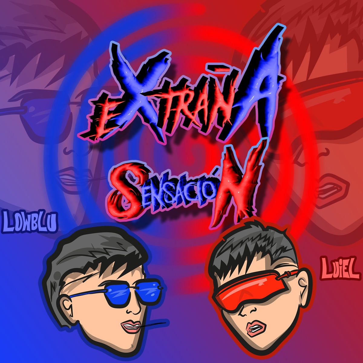 Extraña Sensación - Single by Low Blu & LUIEL album cover