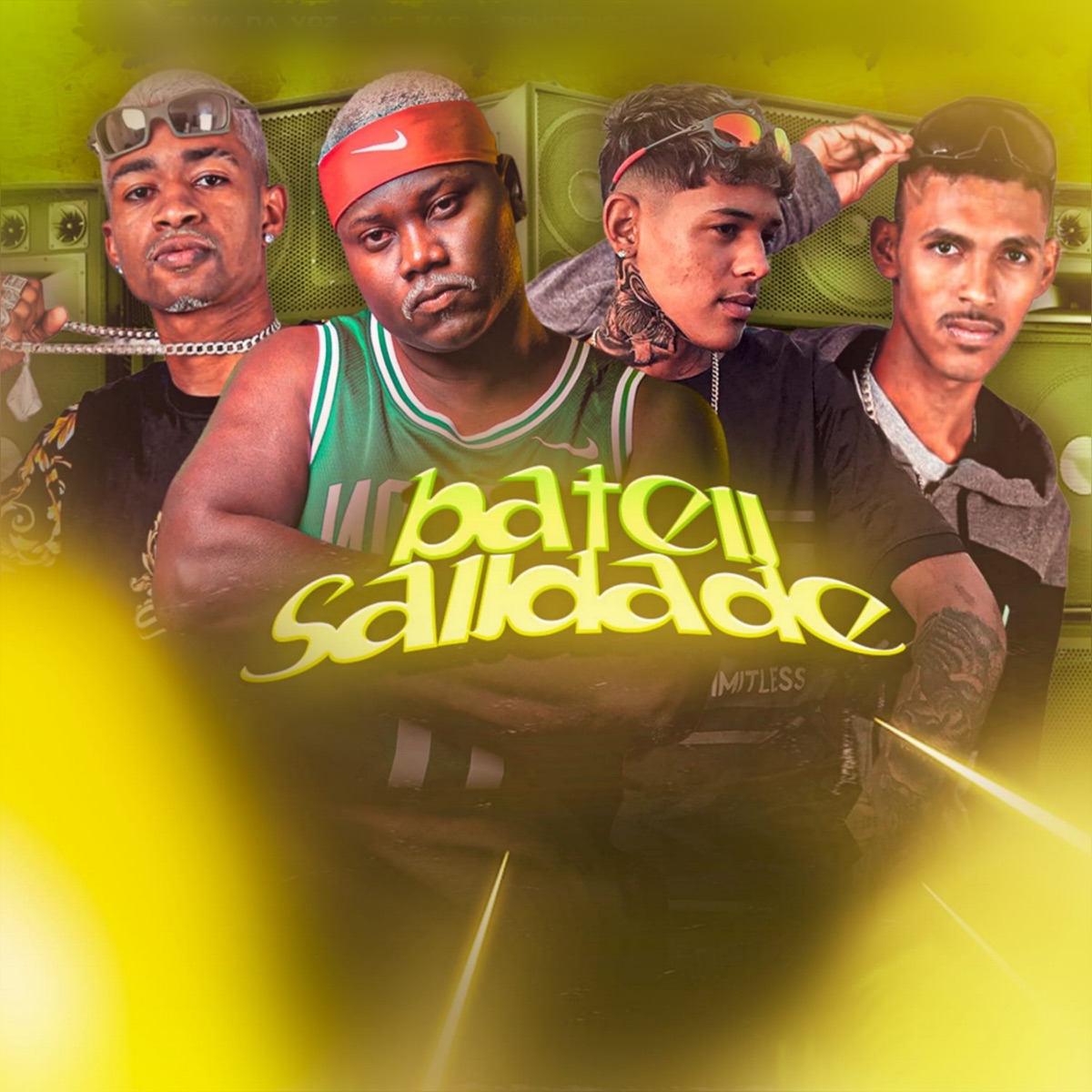 Bateu Saudade - Single by xcama na voz, CAIO DO RECIFE & Bruninho Braz album cover