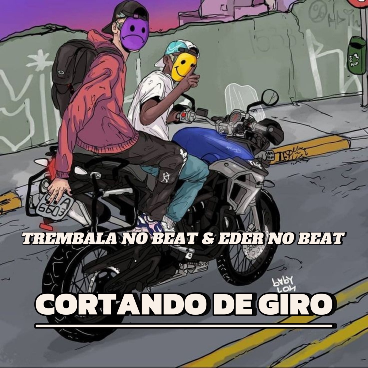 Cortando de Giro - Single by Trembala No Beat & Eder No Beat album cover