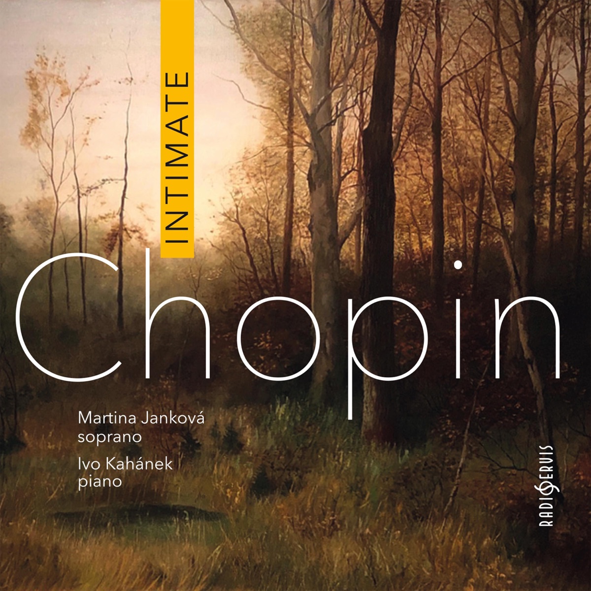 Chopin: Intimate by Martina Janková & Ivo Kahánek album cover