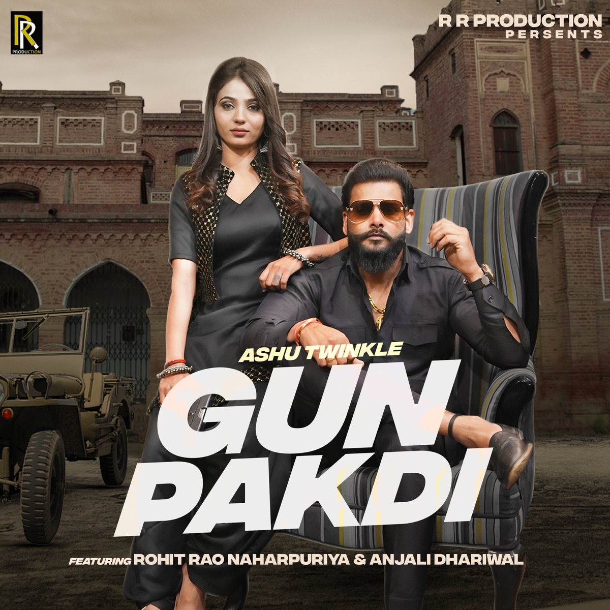 Gun Pakdi (feat. Rohit Rao Naharpuriya & Anjali Dhariwal) - Single by Ashu Twinkle album cover
