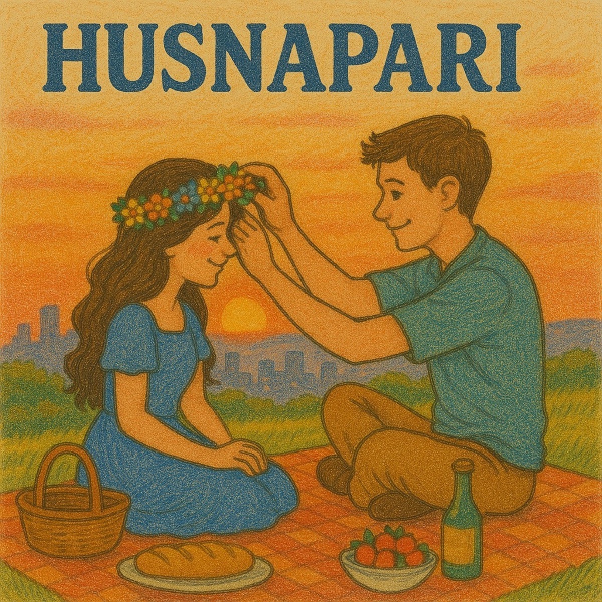 Husnapari - Single by Suryansh Bhatt album cover