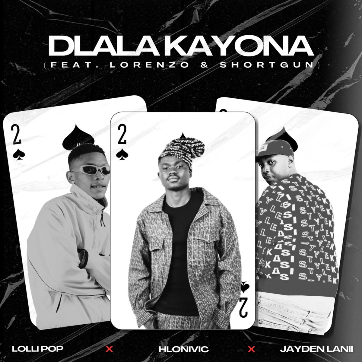 Dlala Kayona (feat. Shortgun & Lorenzo Marn) - Single by Lolli Pop, Hlonivic & Jayden Lanii album cover