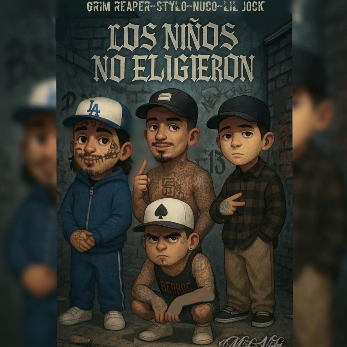 Los niños no eligieron (feat. Lil Jock) - Single by Nuco, Stylo56 & Grim Reaper 721 album cover