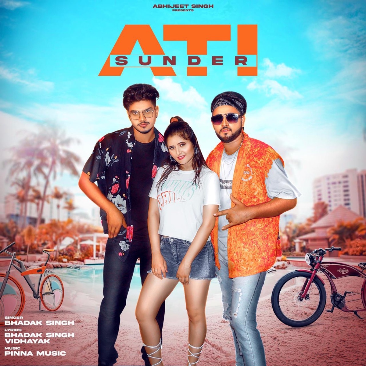 Ati Sundar (feat. Vidhayak) - Single by Bhadak Singh album cover