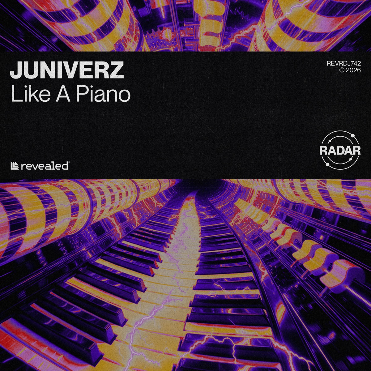 Like a Piano - Single by JUNIVERZ album cover