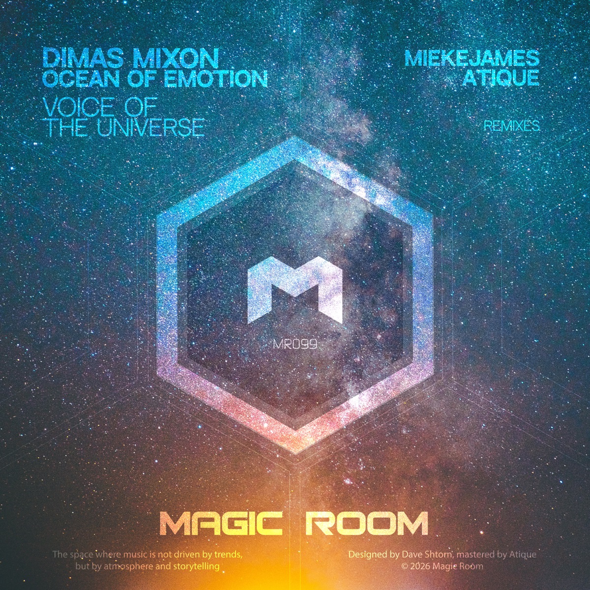 The Voice of the Universe - Single by Dimas Mixon, Ocean of Emotion, Atique & MiekeJames album cover