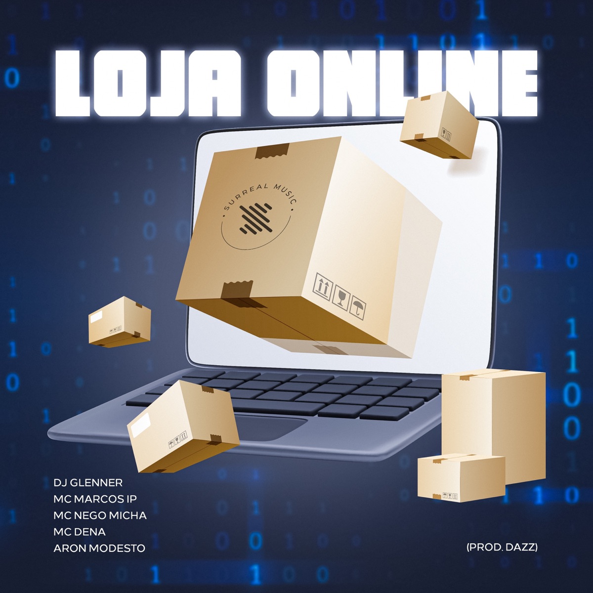 Loja Online (feat. MC Dena, Aaron Modesto & Prod.Dazz) - Single by DJ Glenner, MC Marcos IP & MC Nego Micha album cover